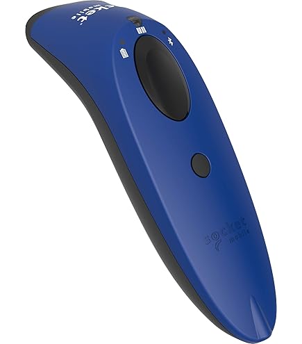 Amazon.co.jp: Bluetooth 1Dバーコードスキャナー (青) : 文房具